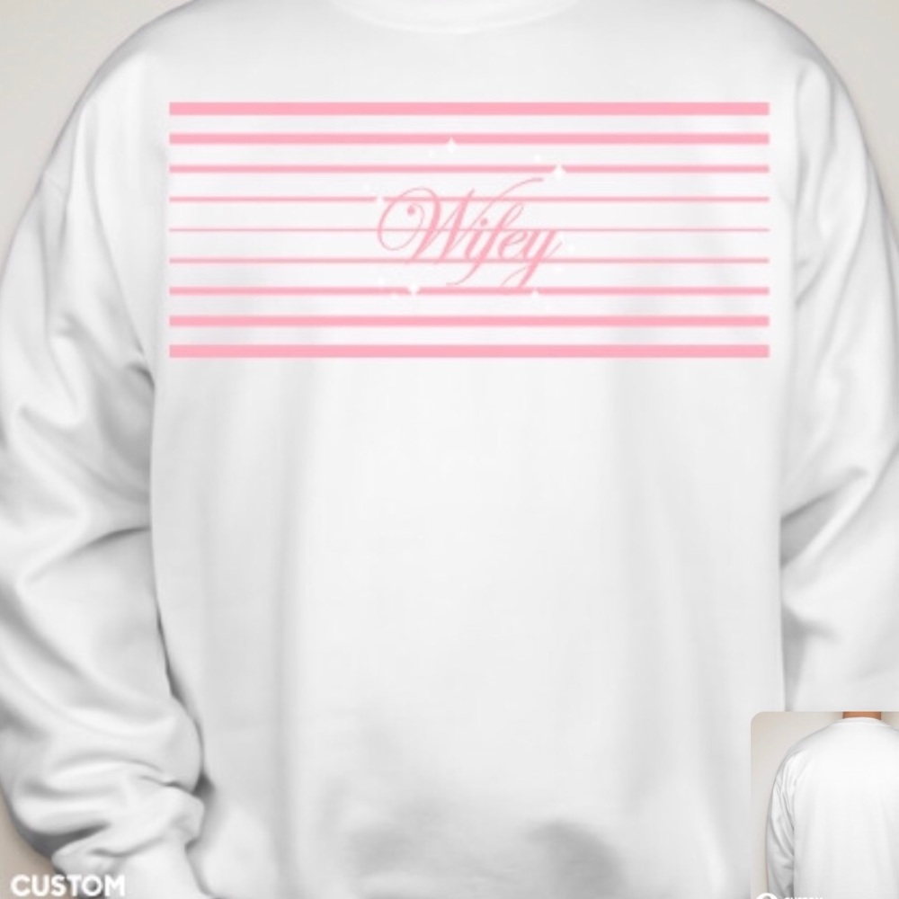 RARE!! Absolute Apparel ‘Wifey’ crewneck